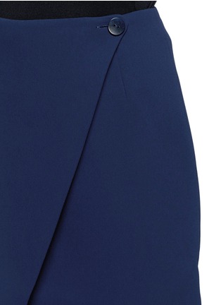 Detail View - Click To Enlarge - WHISTLES - Side split wrap crepe skirt
