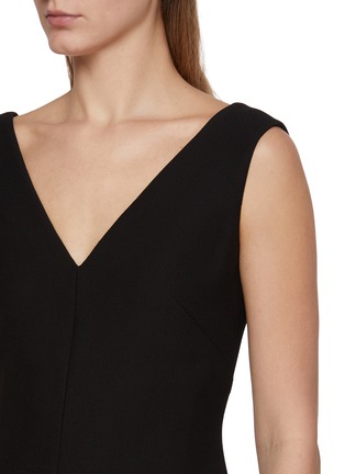  - THE ROW - Telorin V-Neck Silk Dress