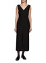 Main View - Click To Enlarge - THE ROW - Telorin V-Neck Silk Dress