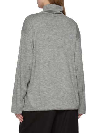 Back View - Click To Enlarge - THE ROW - Anapolis Long Sleeve Cashmere Top