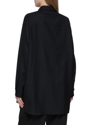 Back View - Click To Enlarge - THE ROW - Luka Oversized Shirt