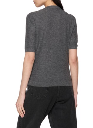 Back View - Click To Enlarge - THE ROW - Marika Short Sleeve Knit Top
