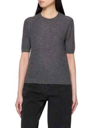 Main View - Click To Enlarge - THE ROW - Marika Short Sleeve Knit Top