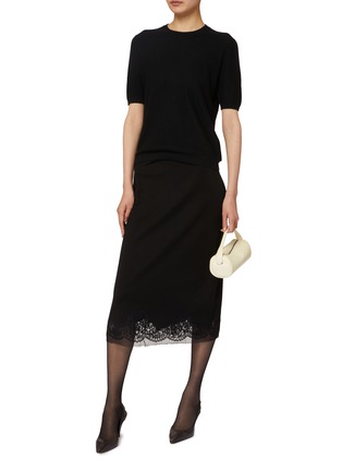 Figure View - Click To Enlarge - THE ROW - Marika Short Sleeve Knit Top