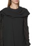  - THE ROW - Alenora Draped Scarf Silk Top