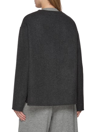 Back View - Click To Enlarge - THE ROW - Quintus Cashmere Jacket