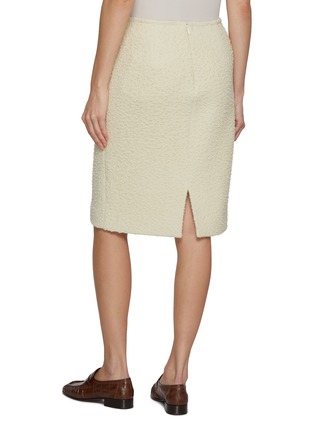 Back View - Click To Enlarge - THE ROW - Malva Wool Skirt