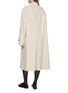 Back View - Click To Enlarge - THE ROW - Lolana Single Breasted Cotton Blend Coat