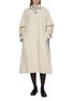 Figure View - Click To Enlarge - THE ROW - Lolana Single Breasted Cotton Blend Coat