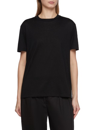Main View - Click To Enlarge - THE ROW - Serata Cotton Cashmere T-Shirt