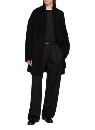Figure View - Click To Enlarge - THE ROW - Serata Cotton Cashmere T-Shirt