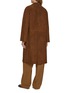 Back View - Click To Enlarge - THE ROW - Serenis Suede Coat
