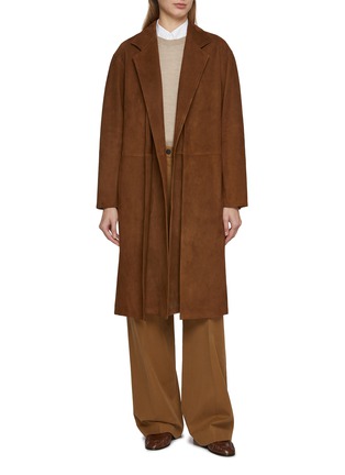 Main View - Click To Enlarge - THE ROW - Serenis Suede Coat