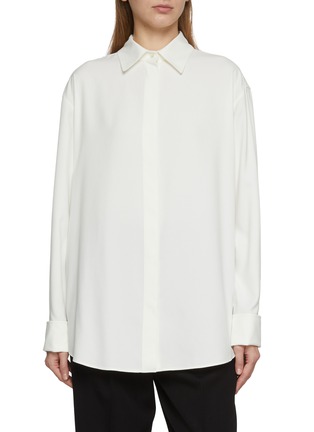 Main View - Click To Enlarge - THE ROW - Penrose Silk Shirt