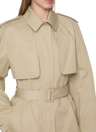  - THE ROW - Tavoris Detachable Sleeve Cotton Gabardine Jacket