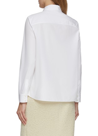 Back View - Click To Enlarge - THE ROW - Sadie Cotton Shirt