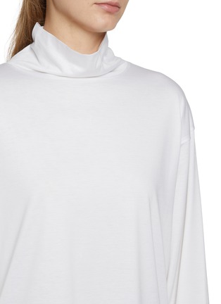  - THE ROW - Anapolis Long Sleeve Cotton Silk Top
