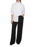 Figure View - Click To Enlarge - THE ROW - Anapolis Long Sleeve Cotton Silk Top