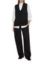 Figure View - Click To Enlarge - THE ROW - Marte V-Neck Cashmere Knit Vest