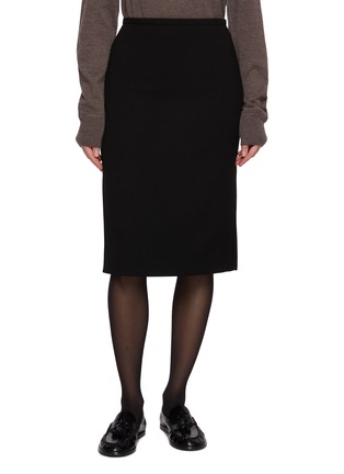 Main View - Click To Enlarge - THE ROW - Anwar Wool Skirt