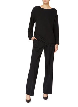 Figure View - Click To Enlarge - THE ROW - Bastira Boatneck Top