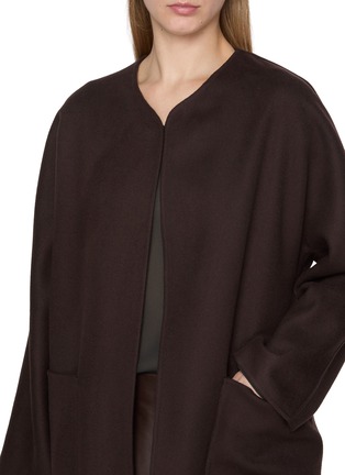  - THE ROW - Tiberus Collarless Cashmere Coat