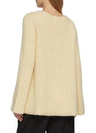Back View - Click To Enlarge - THE ROW - Mirr Cashmere Knit Sweater