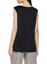 Back View - Click To Enlarge - THE ROW - Pilos Sleeveless Cashmere Knit Top