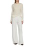 Figure View - Click To Enlarge - THE ROW - Amia Long Sleeve Cashmere Top