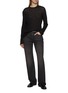Figure View - Click To Enlarge - THE ROW - Amia Long Sleeve Cashmere Top