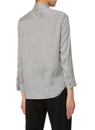 Back View - Click To Enlarge - THE ROW - Petra Striped Shirt