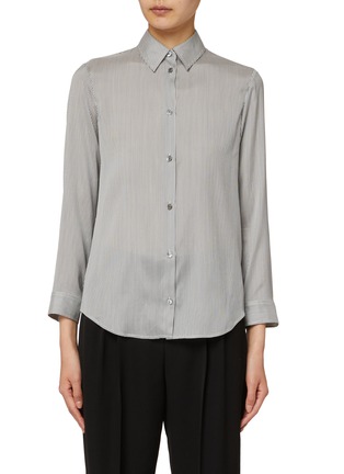 Main View - Click To Enlarge - THE ROW - Petra Striped Shirt