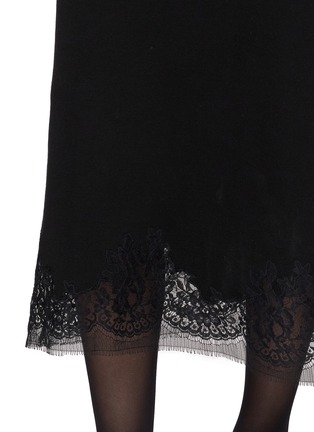  - THE ROW - Million Lace Trim Silk Dress