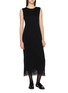 Figure View - Click To Enlarge - THE ROW - Million Lace Trim Silk Dress