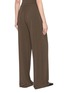 Back View - Click To Enlarge - GIA STUDIOS - Joe Wide Leg Cotton Trousers