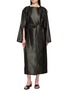 Main View - Click To Enlarge - GIA STUDIOS - Trula Belted Silk Coat