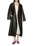 Figure View - Click To Enlarge - GIA STUDIOS - Trula Belted Silk Coat