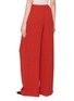 Back View - Click To Enlarge - GIA STUDIOS - Red River Wide Leg Cotton Trousers