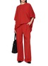 Figure View - Click To Enlarge - GIA STUDIOS - Red River Wide Leg Cotton Trousers