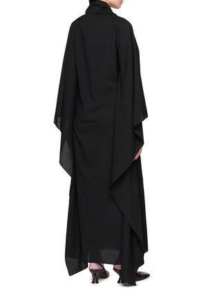 Back View - Click To Enlarge - GIA STUDIOS - Yên Flared Wool Dress