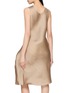 Back View - Click To Enlarge - GIA STUDIOS - Gala Darping Silk Dress