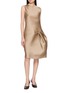 Figure View - Click To Enlarge - GIA STUDIOS - Gala Darping Silk Dress