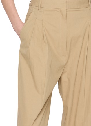  - GIA STUDIOS - Tilda Wide Leg Cotton Suit Trousers