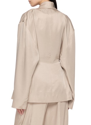 Back View - Click To Enlarge - GIA STUDIOS - Single Breasted Anne Suit Blazer