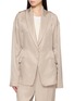 Main View - Click To Enlarge - GIA STUDIOS - Single Breasted Anne Suit Blazer