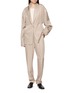 Figure View - Click To Enlarge - GIA STUDIOS - Single Breasted Anne Suit Blazer