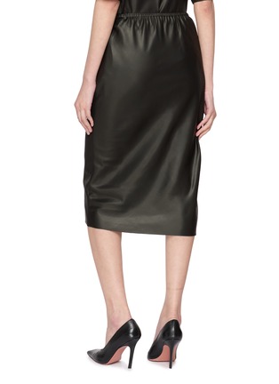 Back View - Click To Enlarge - GIA STUDIOS - Trula Silk Skirt