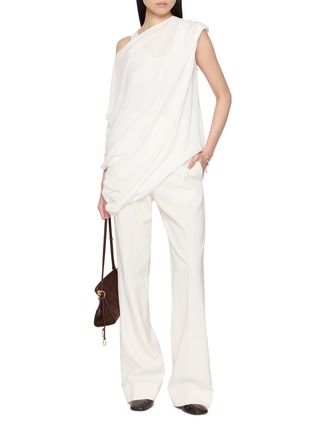 Figure View - Click To Enlarge - GIA STUDIOS - Moon Cotton Blouse Top