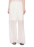 Main View - Click To Enlarge - GIA STUDIOS - Nan Wide Leg Striped Silk Trousers