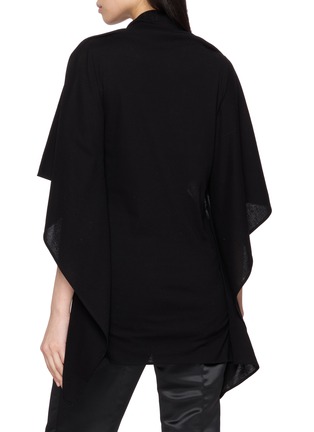 Back View - Click To Enlarge - GIA STUDIOS - Yên Layered Cotton Blouse Top
